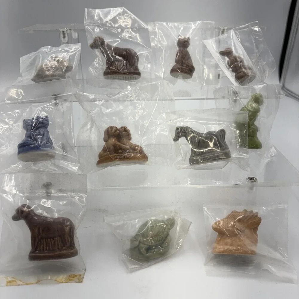 Wade Whimsies Red Rose Tea Pet Shop‎ Series Complete + Xtras 11 Pc -England  New